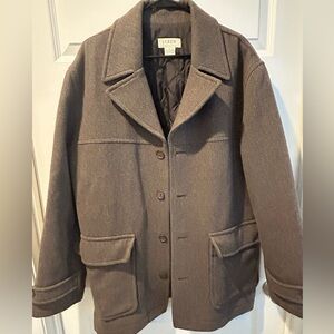 Men’s JCrew peacoat